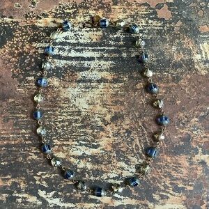 Vintage Crystal Bead Necklace